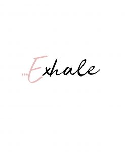 Exhale Poster - Pink