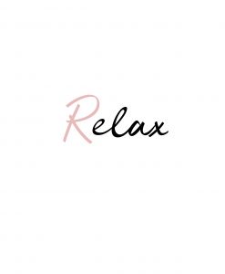 Relax Poster - Pink