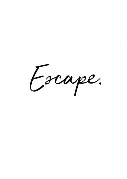 Escape Poster