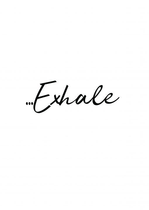 Exhale Poster