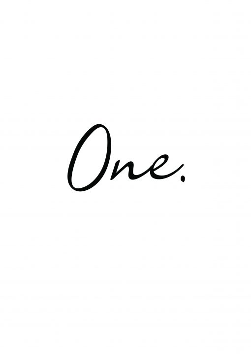 One Poster