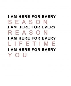 I Am Poster - Pink