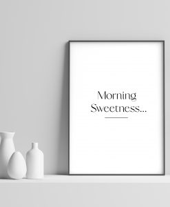 Morning Sweetness Poster