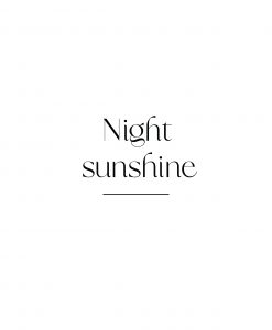 Night Sunshine Poster